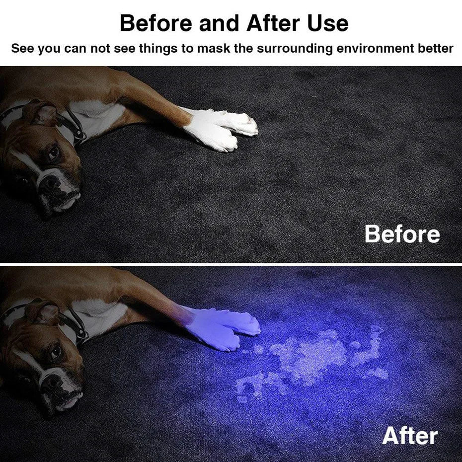 UV Wood’s Lamp - Pet Skin, Fungus & Stain Detector
