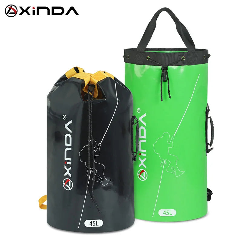 Climbing Rope Bag with Drainage System