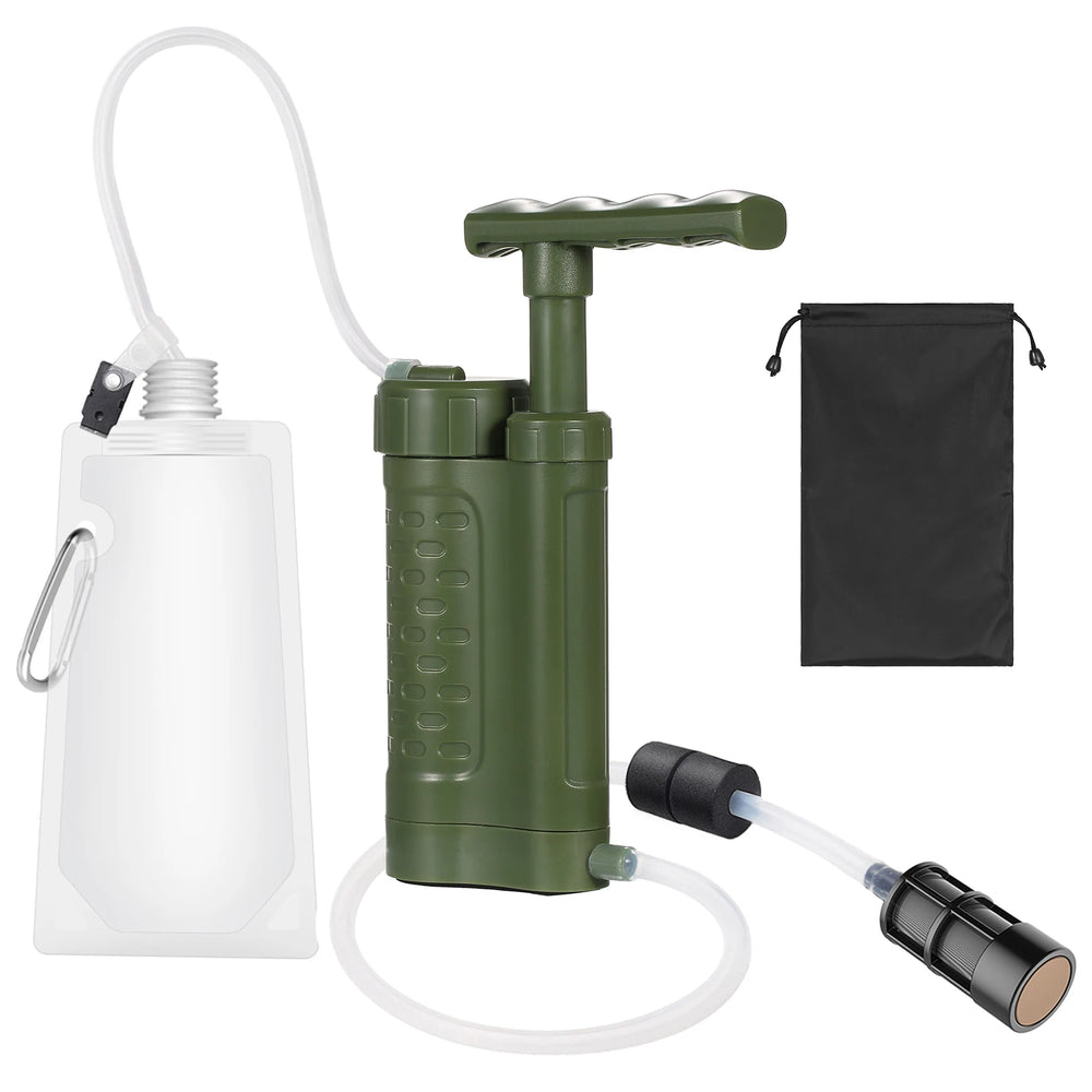 Micron Filtered Water Pump for Survival